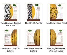 New styles of Iron Spindles